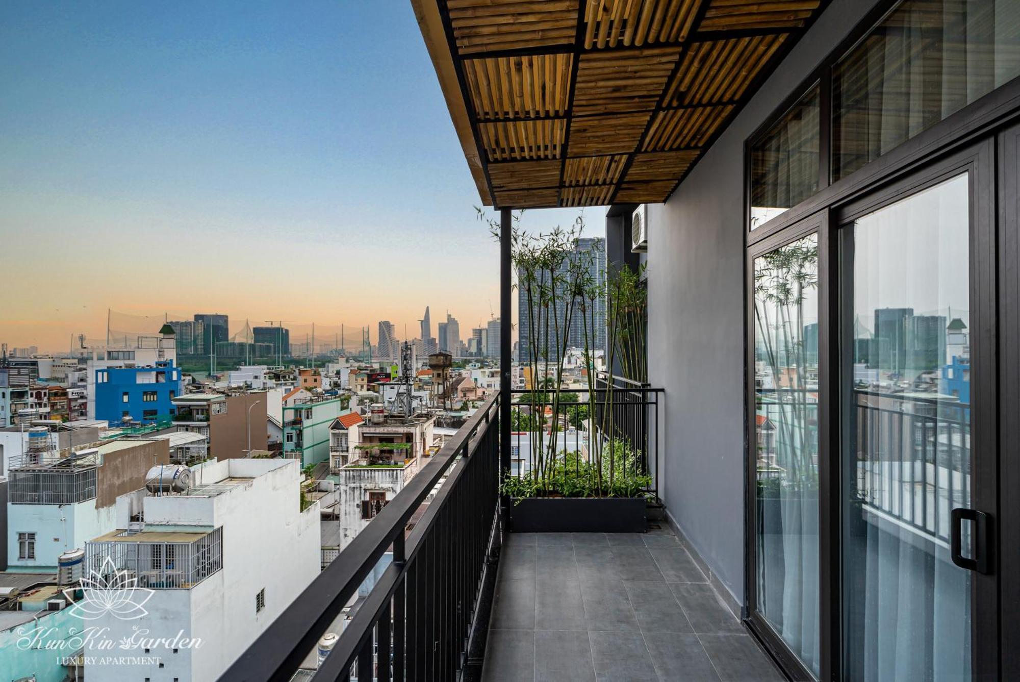 Kunkin Garden Aparthotel Ho Chi Minh-staden Exteriör bild