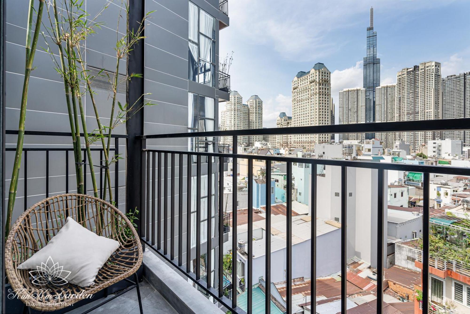 Kunkin Garden Aparthotel Ho Chi Minh-staden Exteriör bild