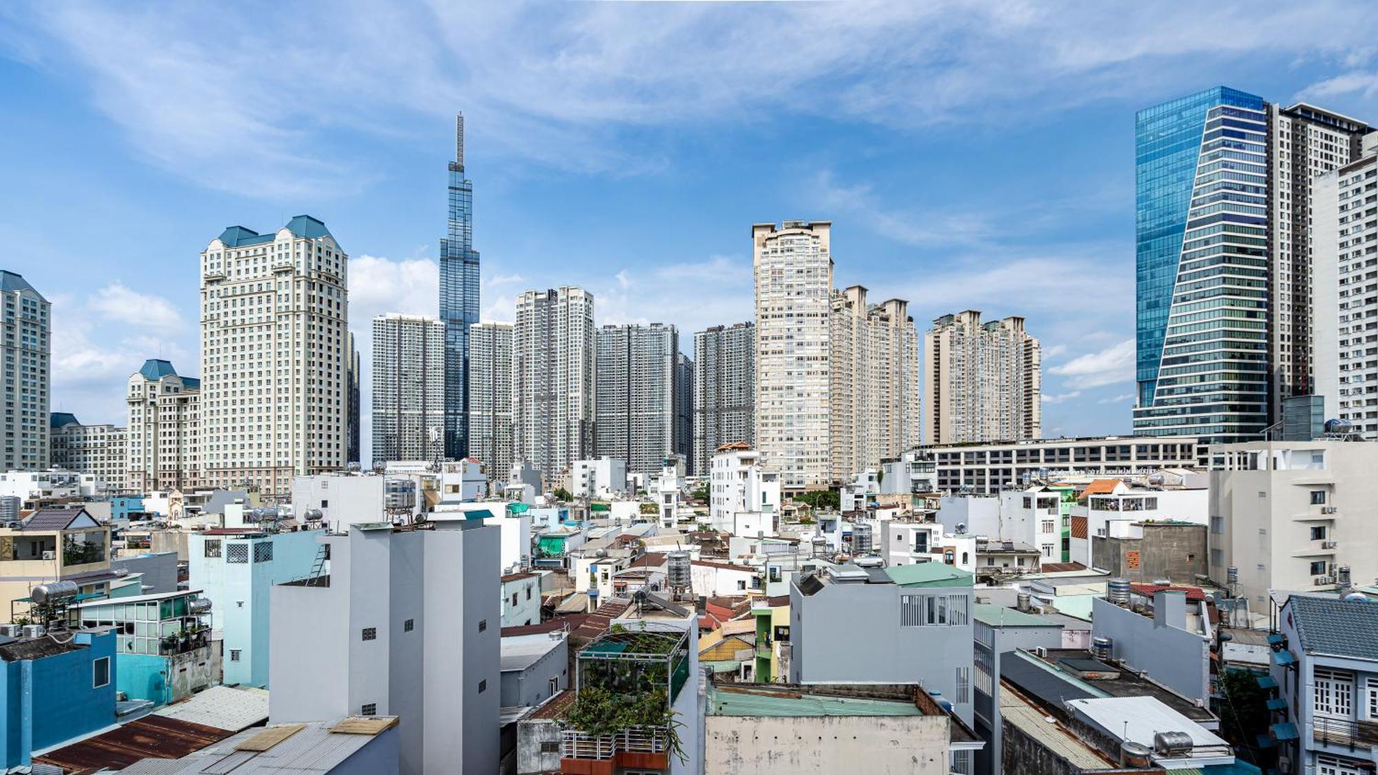 Kunkin Garden Aparthotel Ho Chi Minh-staden Exteriör bild
